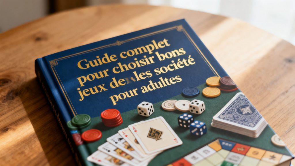 Guide complet pour choisir les bons jeux de société pour adultes avec texte