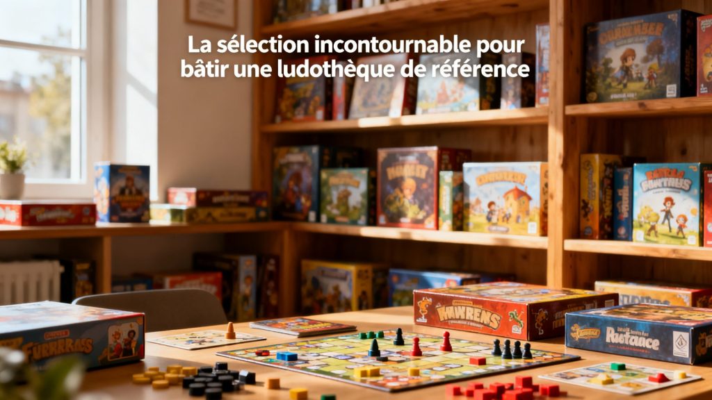 La sélection incontournable pour bâtir une ludothèque de référence avec texte