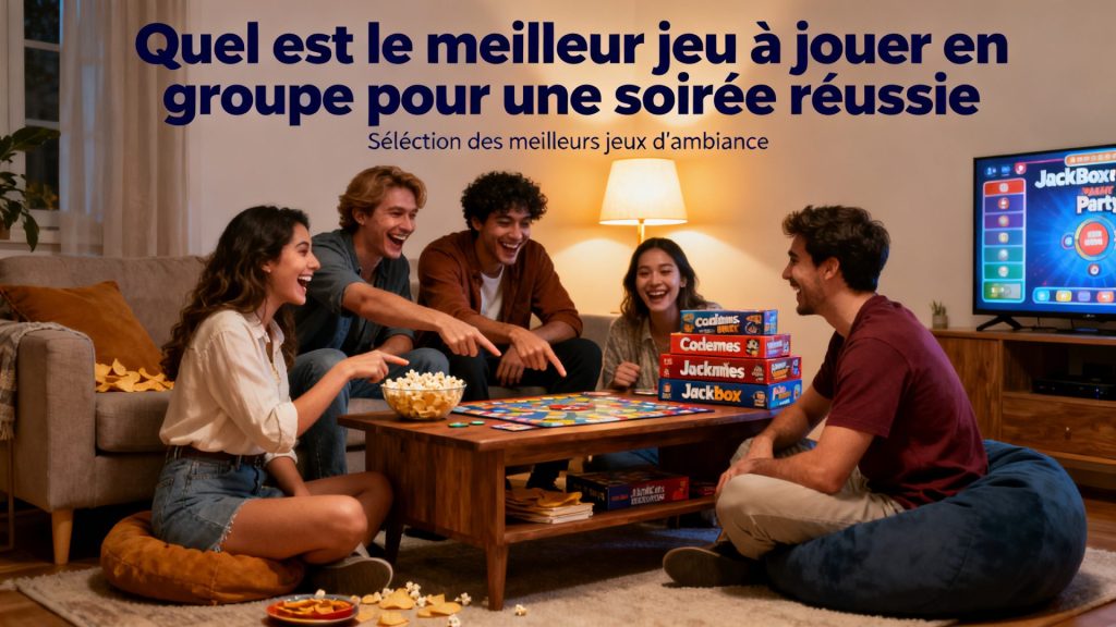 Quel est le meilleur jeu à jouer en groupe pour une soirée réussie avec texte