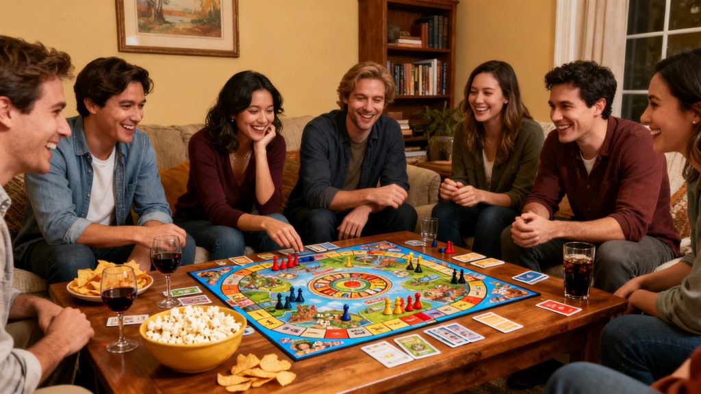 Quel est le meilleur jeu à jouer en groupe pour une soirée réussie sans aucun texte