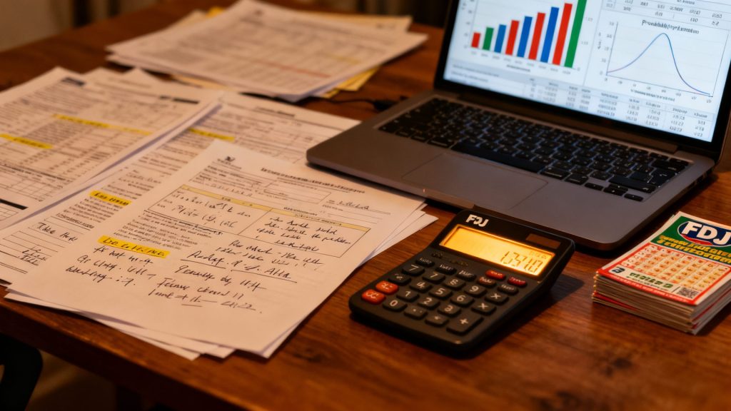Analyse des statistiques des probabilités pour trouver le jeu FDJ le plus avantageux sans aucun texte