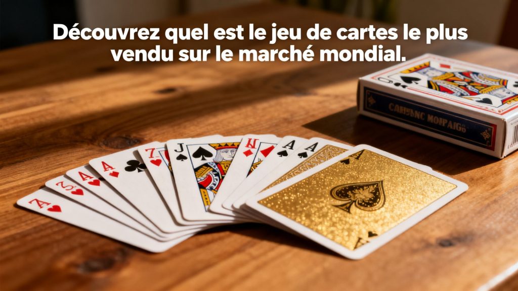 Découvrez quel est le jeu de cartes le plus vendu sur le marché mondial avec texte