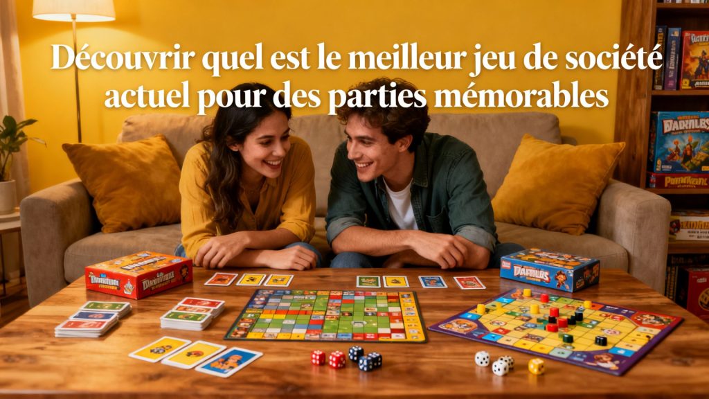 Découvrez quel est le meilleur jeu de société actuelle pour des fêtes mémorables avec texte