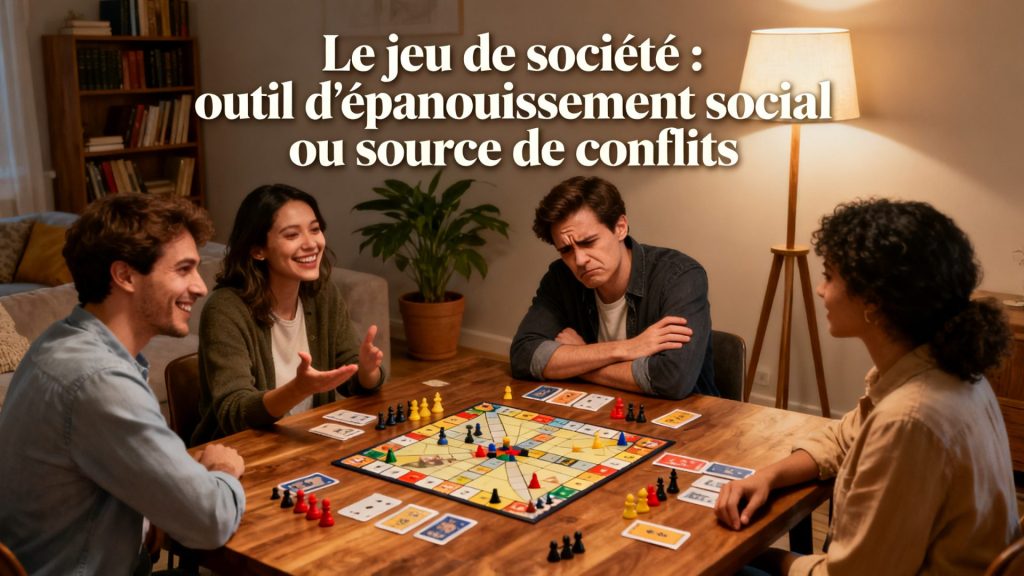 Le jeu de société : outil d'épanouissement social ou source de conflits.