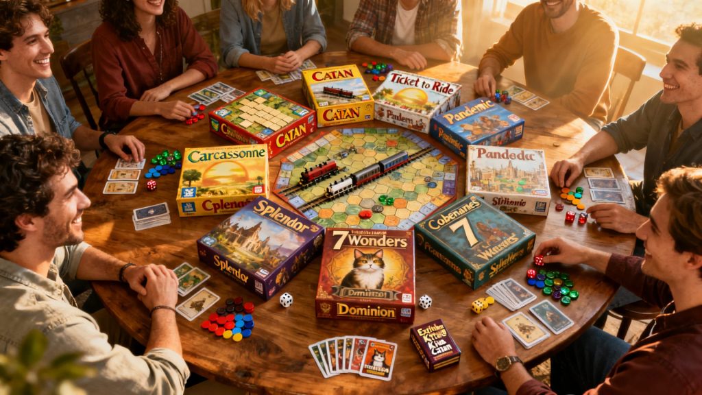 Les 10 meilleurs jeux de société actuelle pour des soirées réussies sans aucun texte