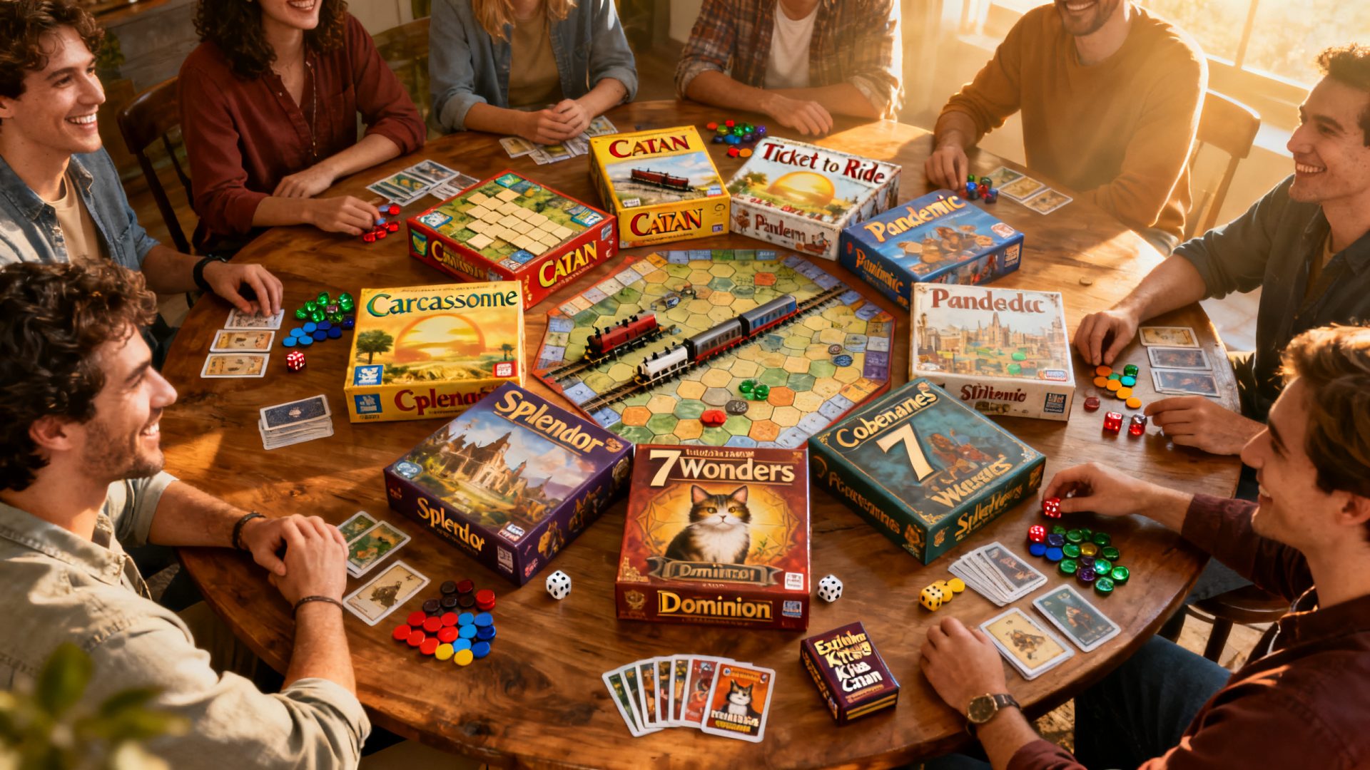 Les 10 meilleurs jeux de société actuels pour des soirées réussies