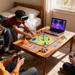 Les véritables passions des adolescents entre mondes virtuels et jeux de table sans aucun texte