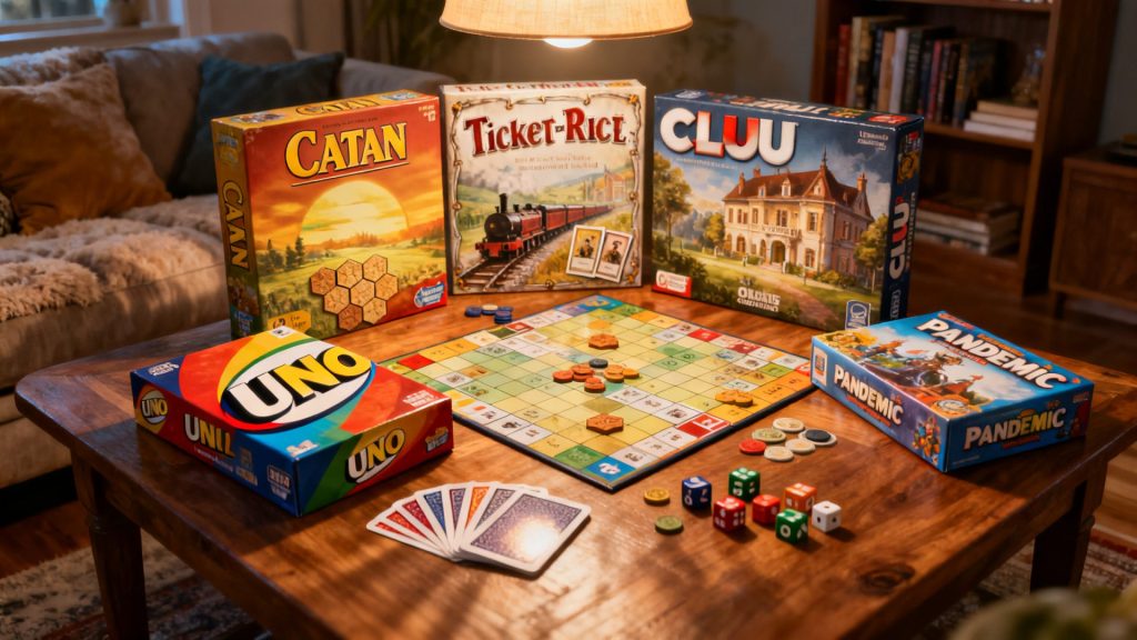 Top 5 des meilleurs jeux de société pour des soirées inoubliables sans aucun texte