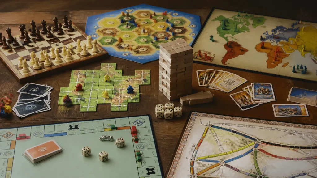 Les jeux de société les plus joués : classiques et succès modernes sans aucun texte