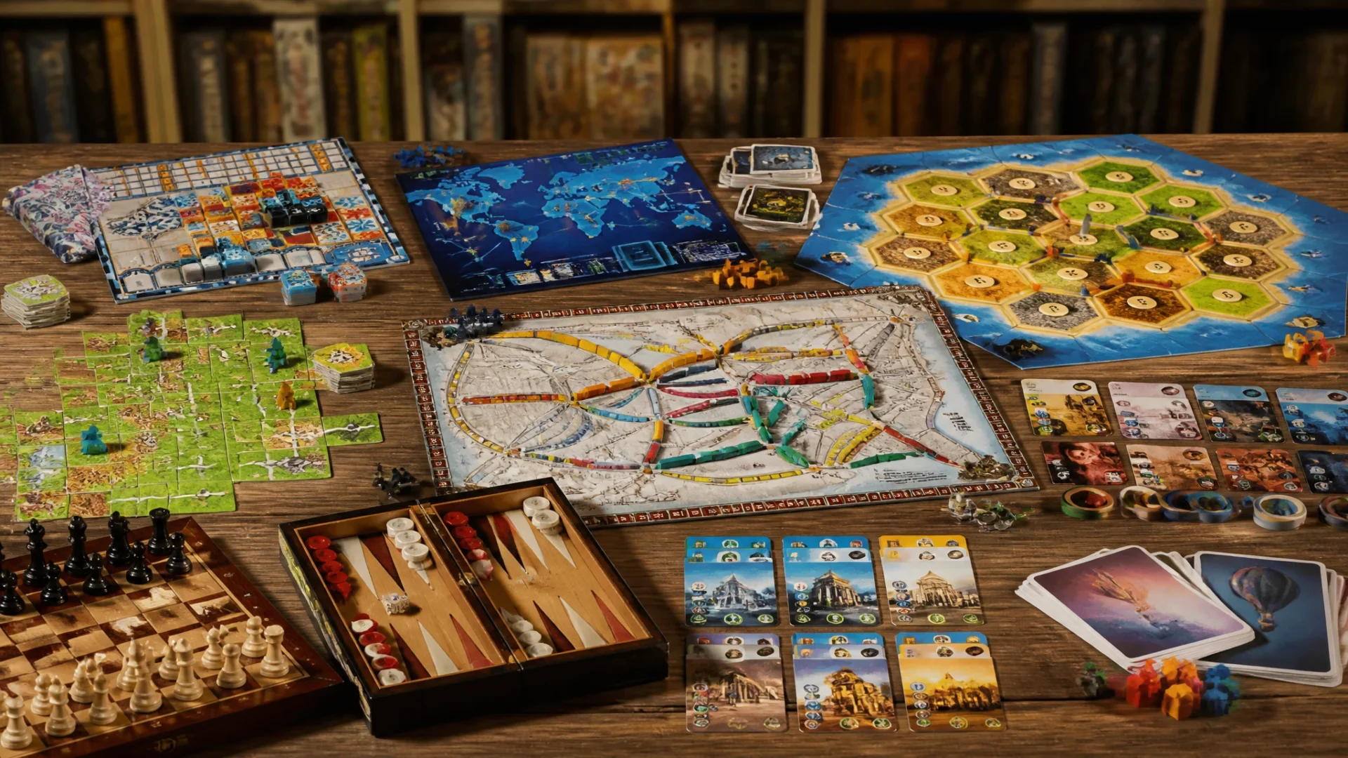 Les jeux de société les plus joués : classiques et succès modernes