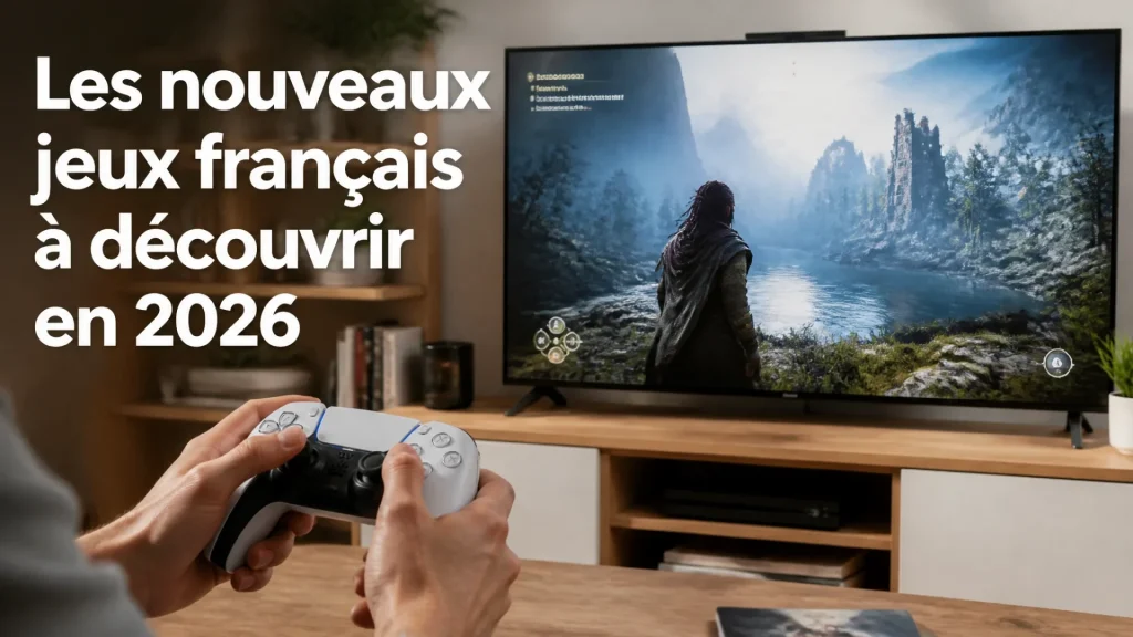 Les nouveaux jeux français à découvrir en 2026 avec texte