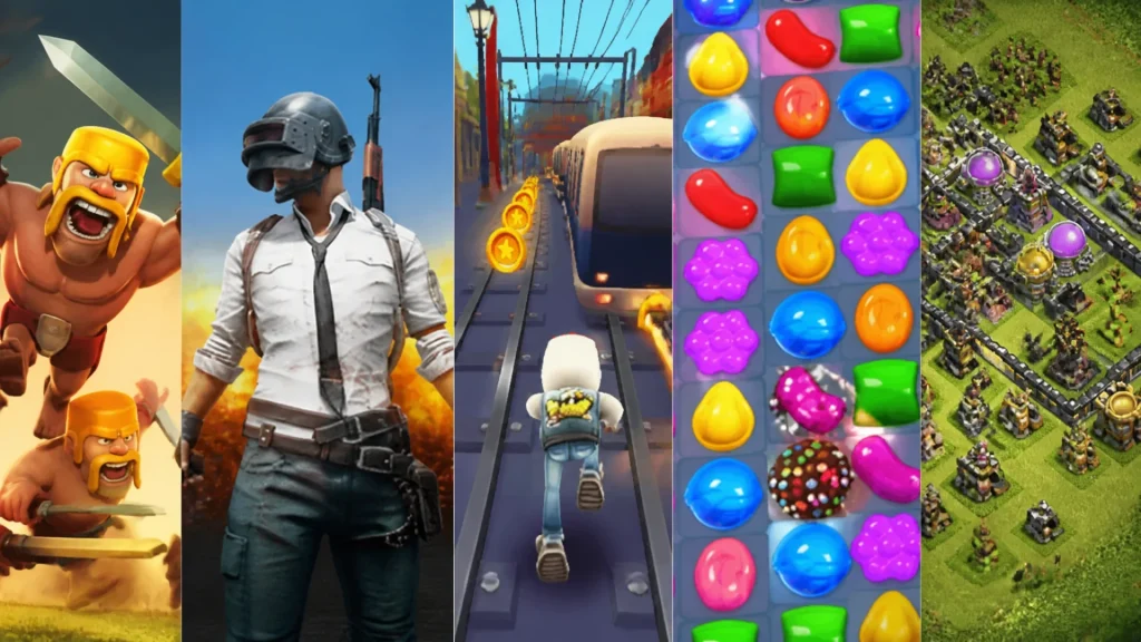 Quels sont les 5 jeux mobiles les plus joués au monde ?